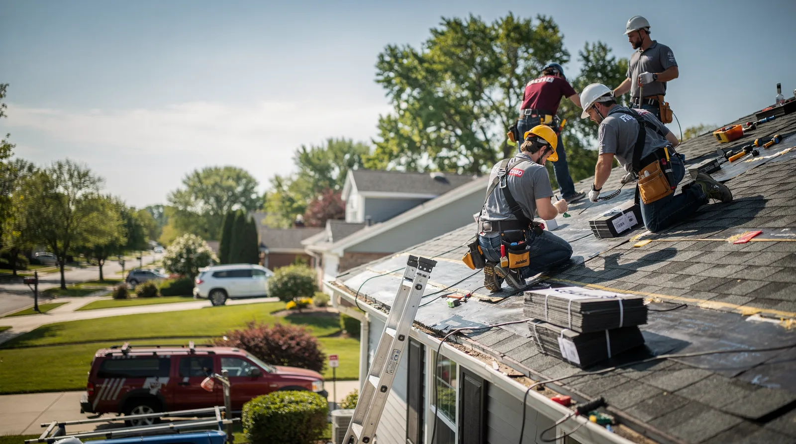 Roof Repair in Groveland, IL around you